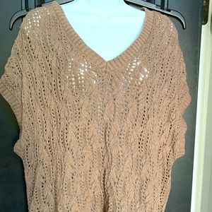 Sonoma Crocheted 1X top